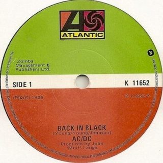 Portada de Back in Black