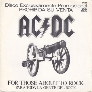 Portada de For Those About to Rock (We Salute You)