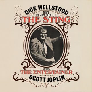 Portada de Dick Wellstood Plays Ragtime Music of The Sting
