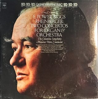 Portada de Two Concertos for Organ & Orchestra