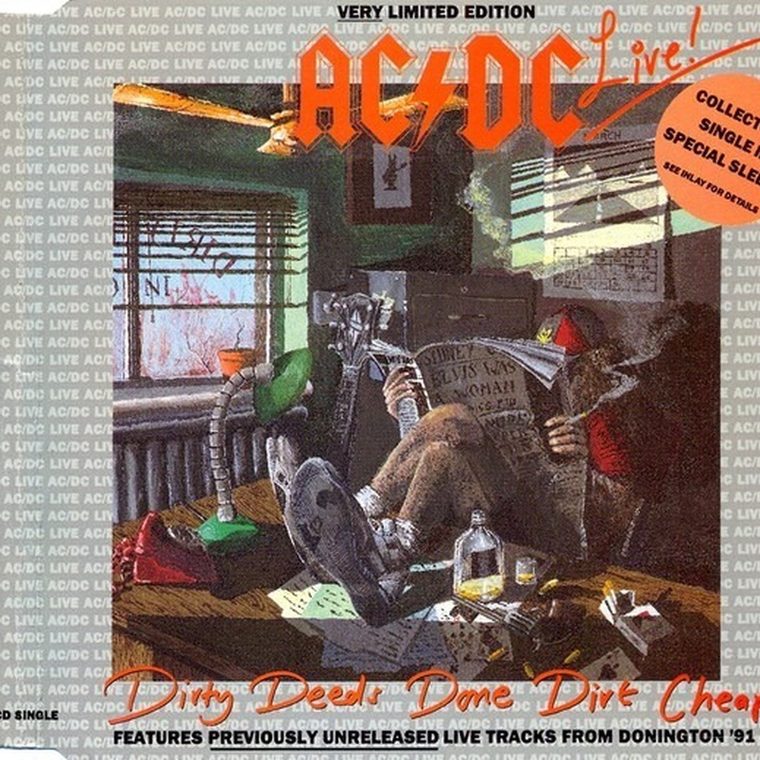 Portada de Dirty Deeds Done Dirt Cheap