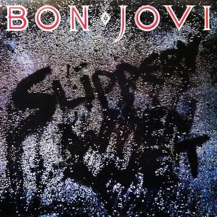 Portada de Slippery When Wet.