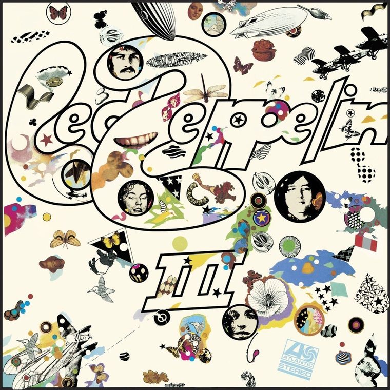 Portada de Led Zeppelin III (1970)