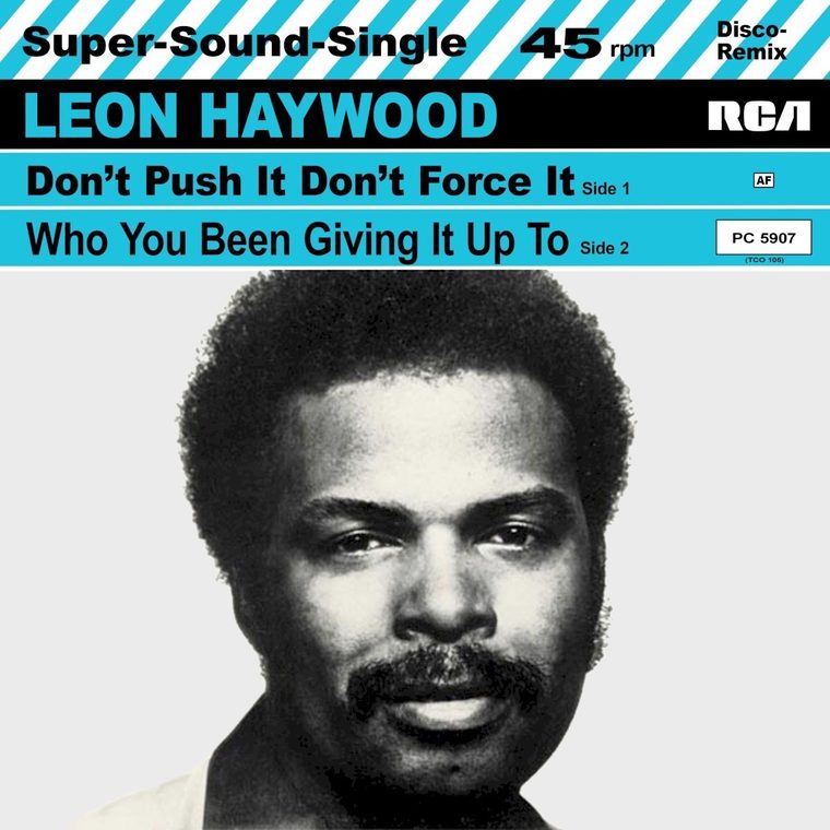 Portada de Don't Push It Don't Force It