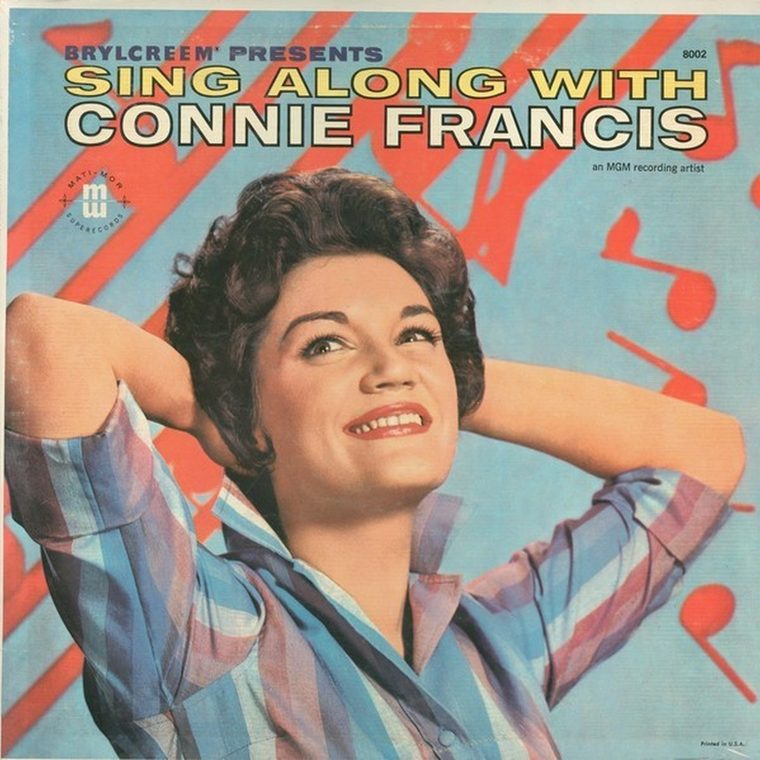 Portada de Sing Along with Connie Francis